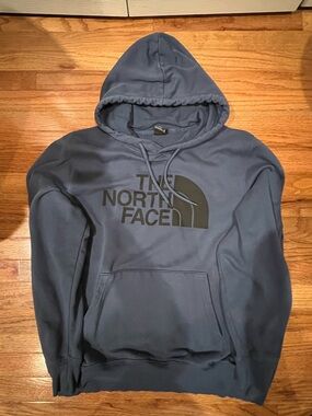 The North Face Slate Blue Logo Pullover Hoodie